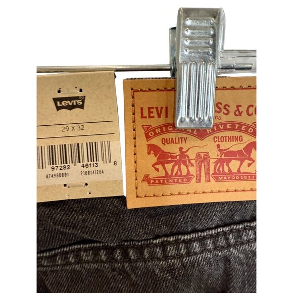 LEVI'S Superlow Loose Jeans - Mic Dropped Black Rinse NWT - Size 29 - Picture 6 of 9